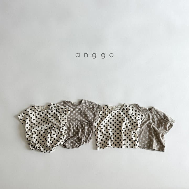 Anggo - Korean Baby Fashion - #onlinebabyshop - Choco Chip Bodysuit - 9