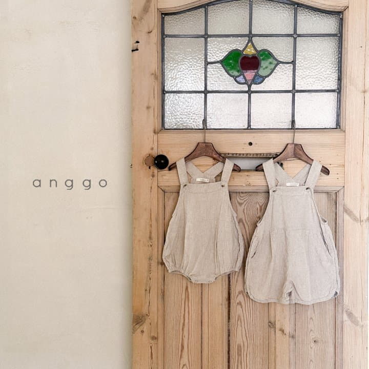 Anggo - Korean Baby Fashion - #smilingbaby - Cracker Bodysuit Denim - 7