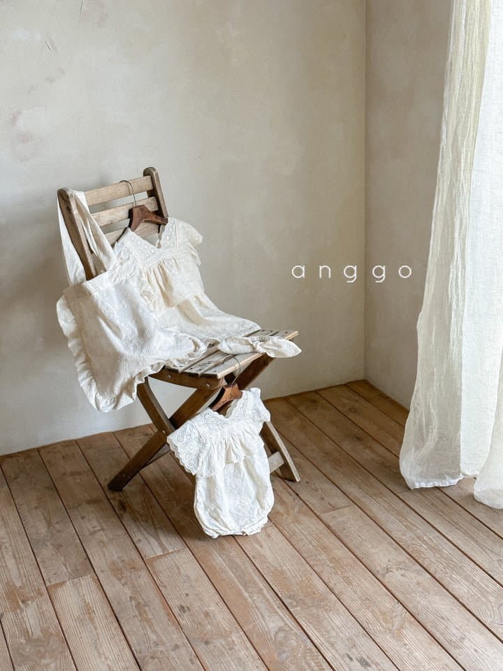 Anggo - Korean Baby Fashion - #onlinebabyshop - Rosemary Bodysuit Embroidery - 4