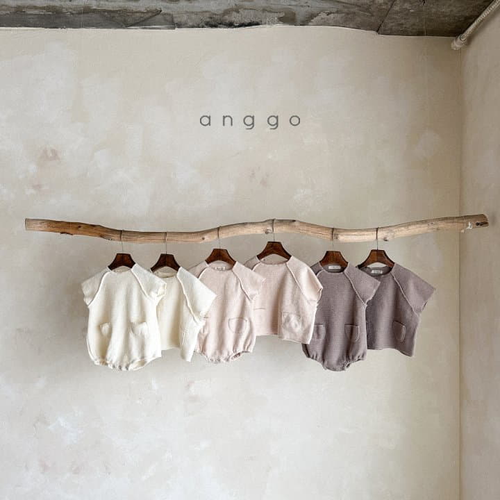 Anggo - Korean Children Fashion - #littlefashionista - Waffle Tee - 9