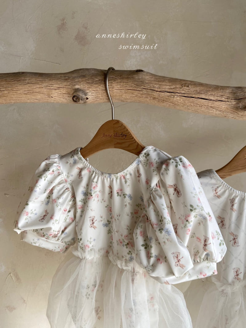 Anne Shirley - Korean Baby Fashion - #onlinebabyshop - Atelier Rabbit Swimwear with Hat - 5