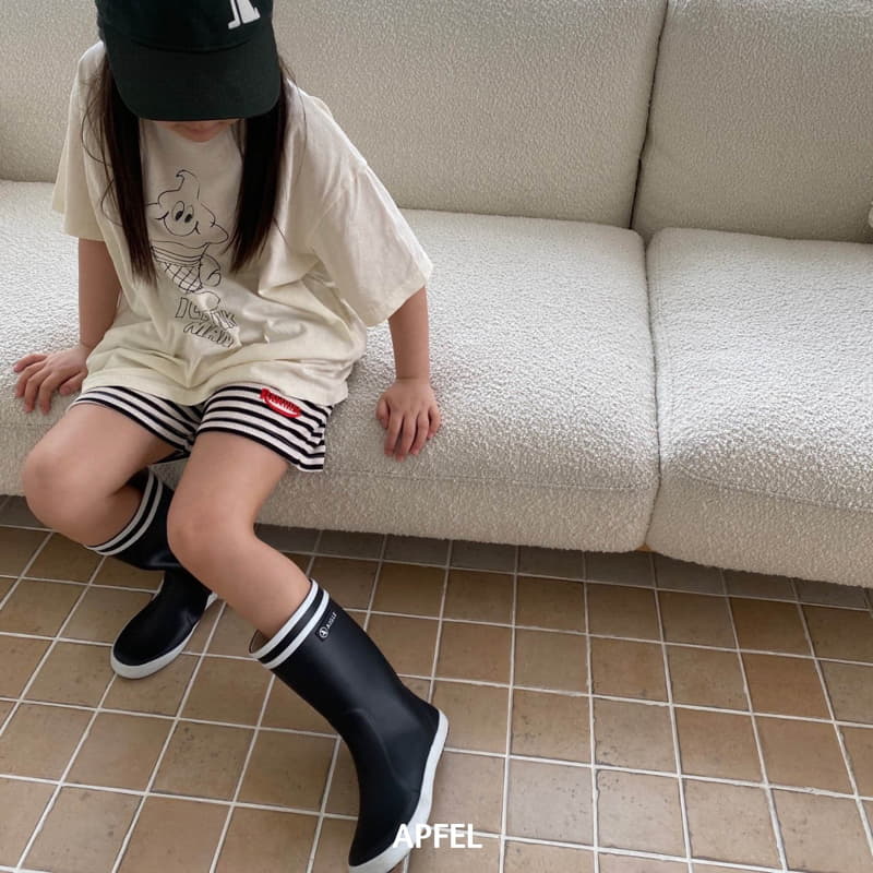 Apfel - Korean Children Fashion - #Kfashion4kids - Stripes Shorts - 3