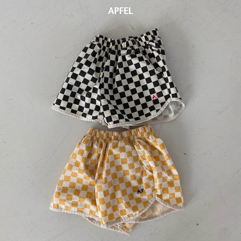 Apfel - Korean Children Fashion - #designkidswear - Chess Shorts - 2