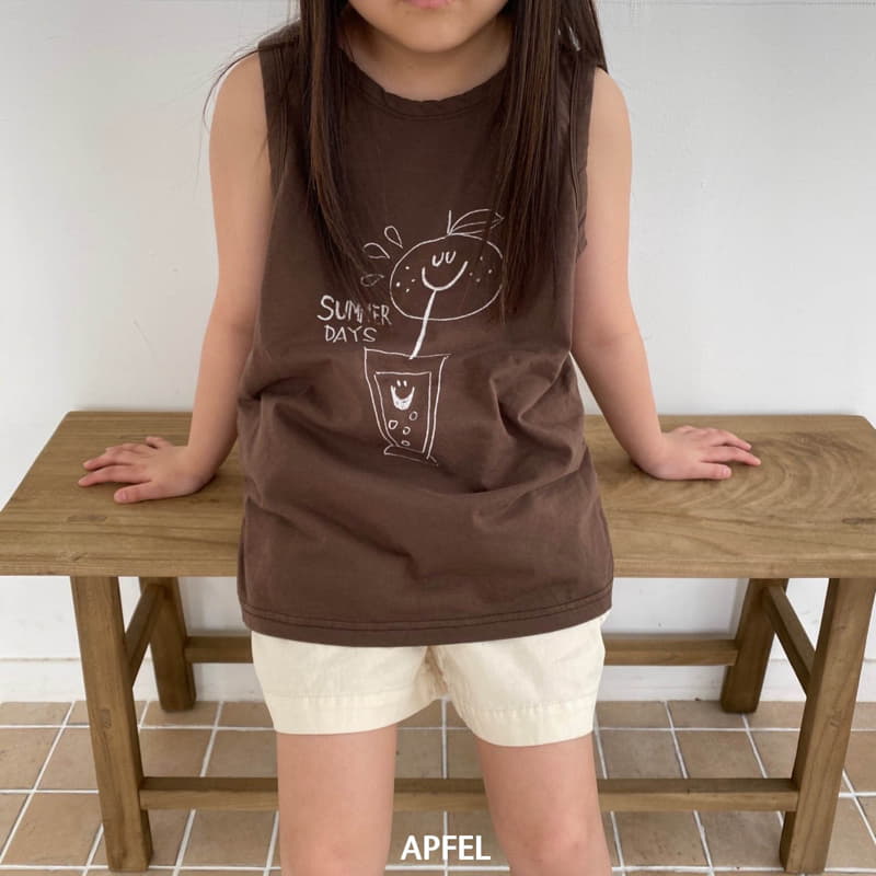 Apfel - Korean Children Fashion - #kidsshorts - Summer Sleeveless - 12