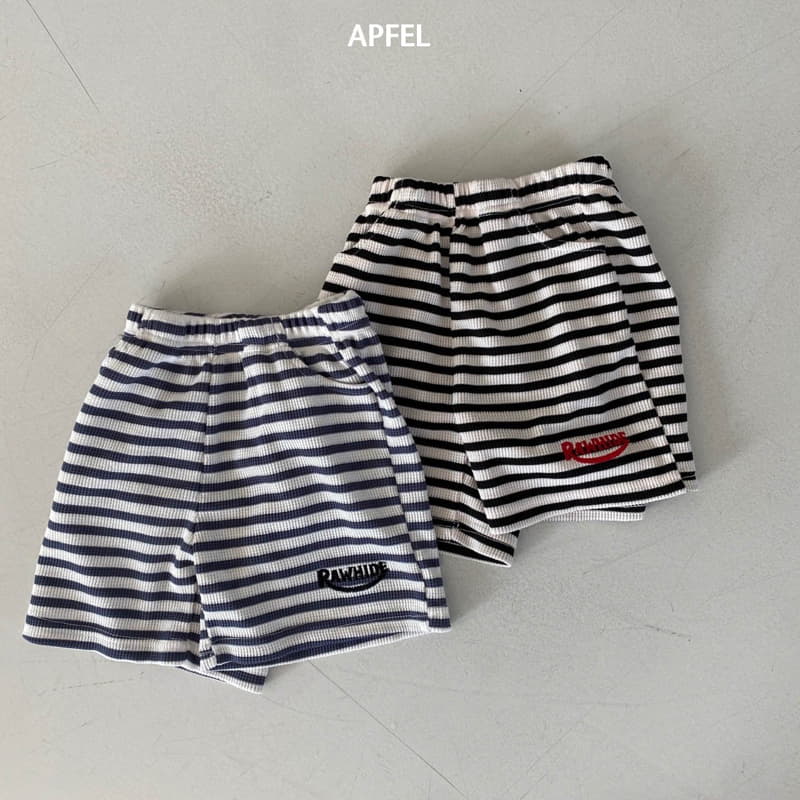 Apfel - Korean Children Fashion - #kidsstore - Stripes Shorts