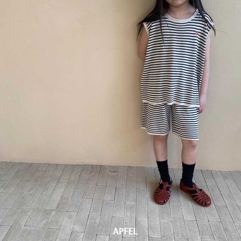 Apfel - Korean Children Fashion - #kidzfashiontrend - Santo Top Bottom Set - 10