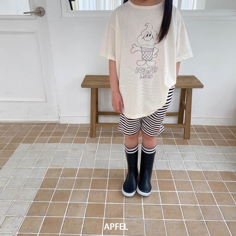 Apfel - Korean Children Fashion - #minifashionista - Stripes Shorts - 6