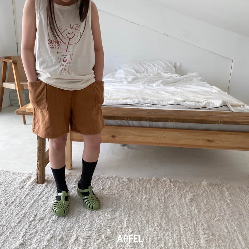 Apfel - Korean Children Fashion - #toddlerclothing - Summer Sleeveless - 5
