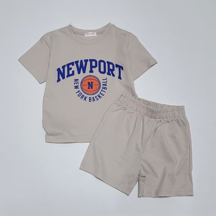 Applemint - Korean Children Fashion - #designkidswear - New Port Top Bottom Set