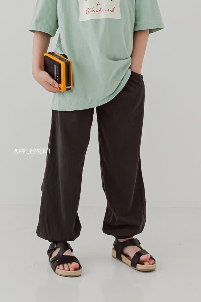 Applemint - Korean Children Fashion - #kidsshorts - Muzi Long Pants - 4