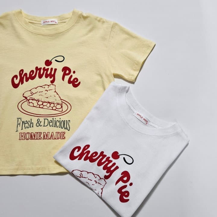 Applemint - Korean Children Fashion - #kidsstore - Cherry Pie Tee