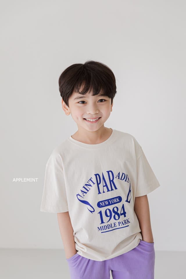 Applemint - Korean Children Fashion - #magicofchildhood - Saint Tee - 4