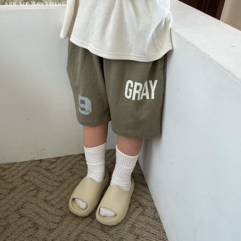 Ask Me Anything - Korean Children Fashion - #childofig - Gray Pants - 12