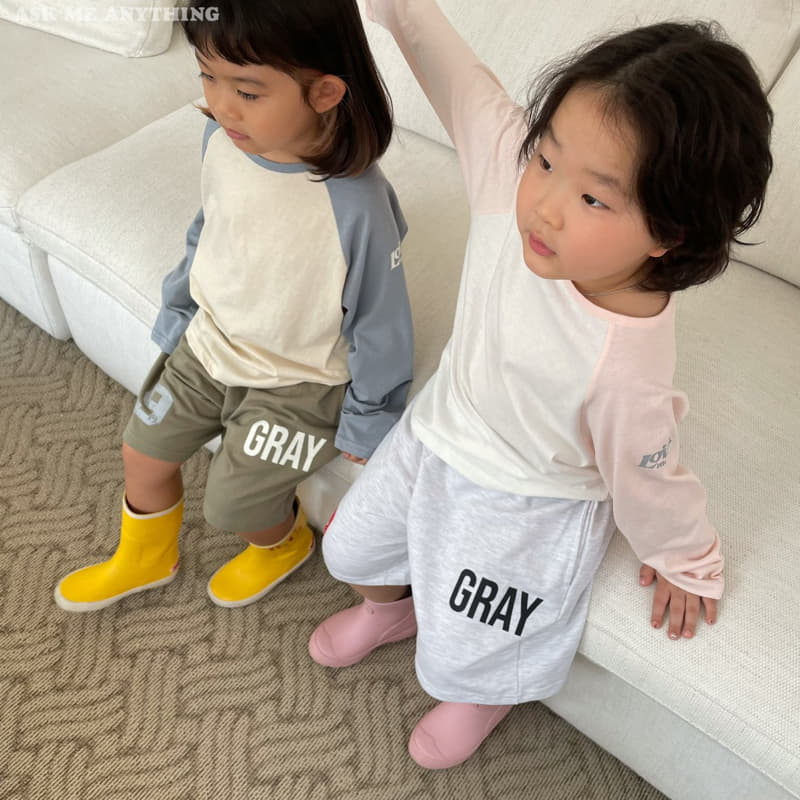 Ask Me Anything - Korean Children Fashion - #magicofchildhood - Gray Pants - 8