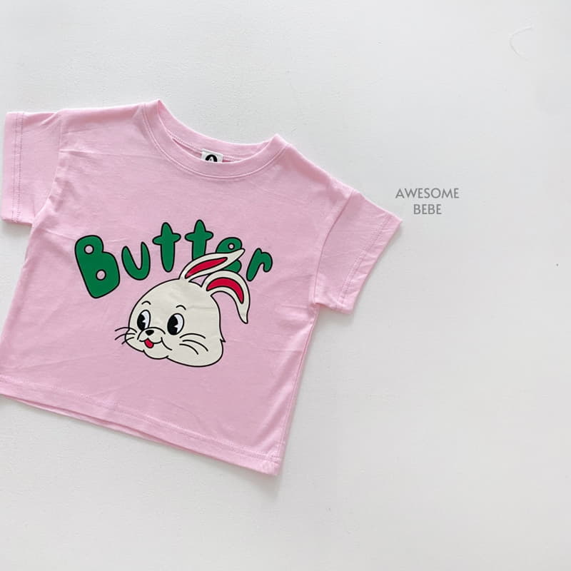 Awesome Bebe - Korean Children Fashion - #Kfashion4kids - Butter Rabbit Tee - 7