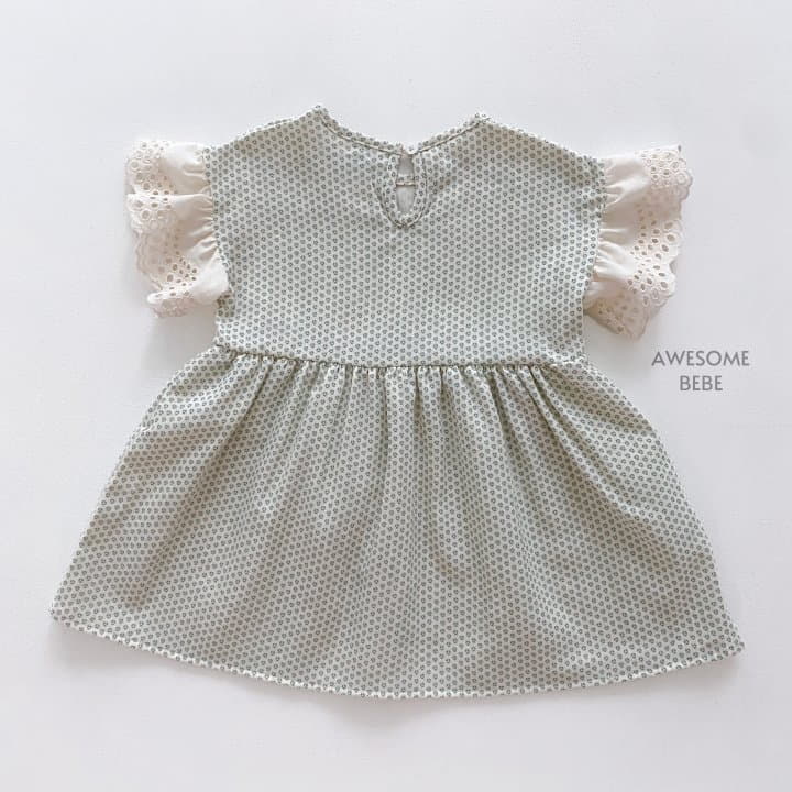 Awesome Bebe - Korean Children Fashion - #childofig - Lace One-piece - 5
