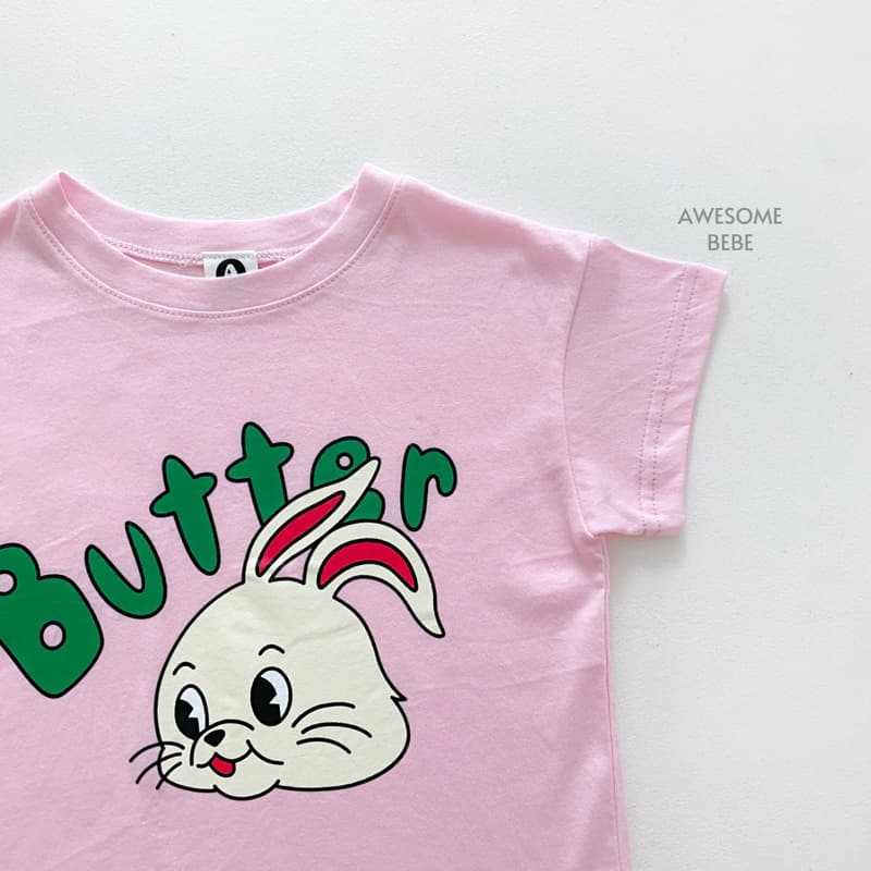 Awesome Bebe - Korean Children Fashion - #designkidswear - Butter Rabbit Tee