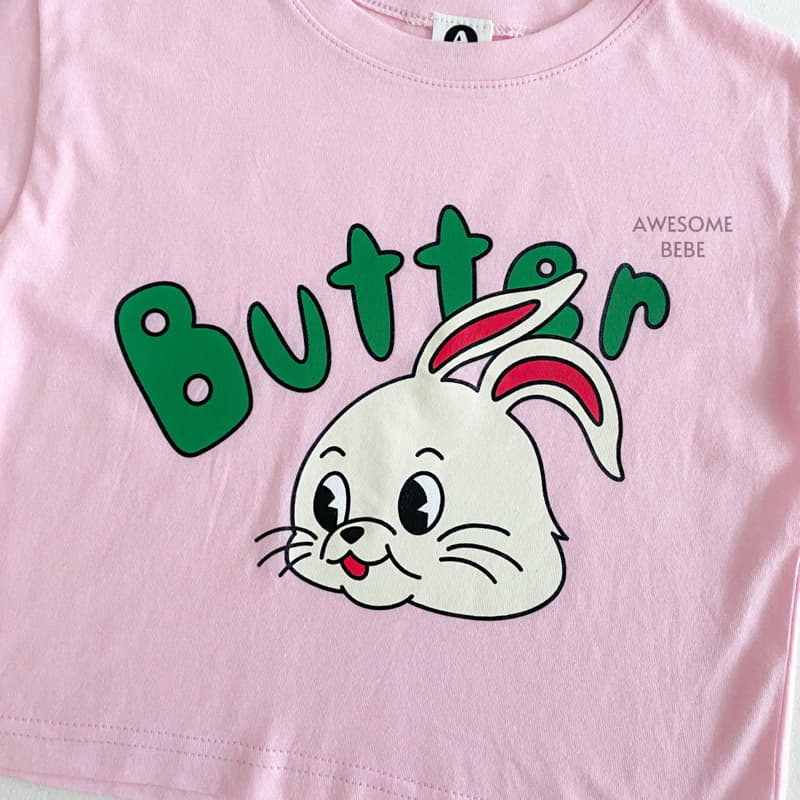 Awesome Bebe - Korean Children Fashion - #fashionkids - Butter Rabbit Tee - 4
