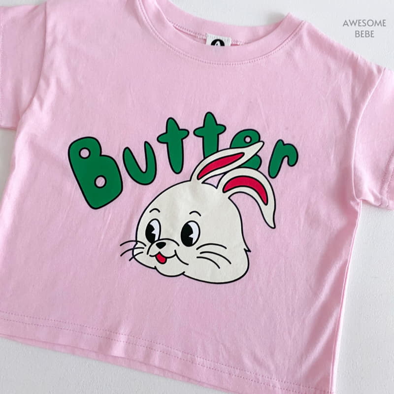 Awesome Bebe - Korean Children Fashion - #kidsstore - Butter Rabbit Tee - 5