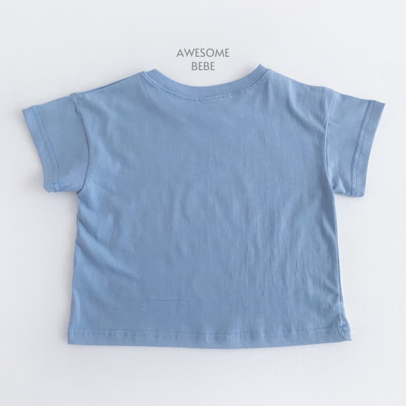 Awesome Bebe - Korean Children Fashion - #kidsshorts - Oh M Tee - 4