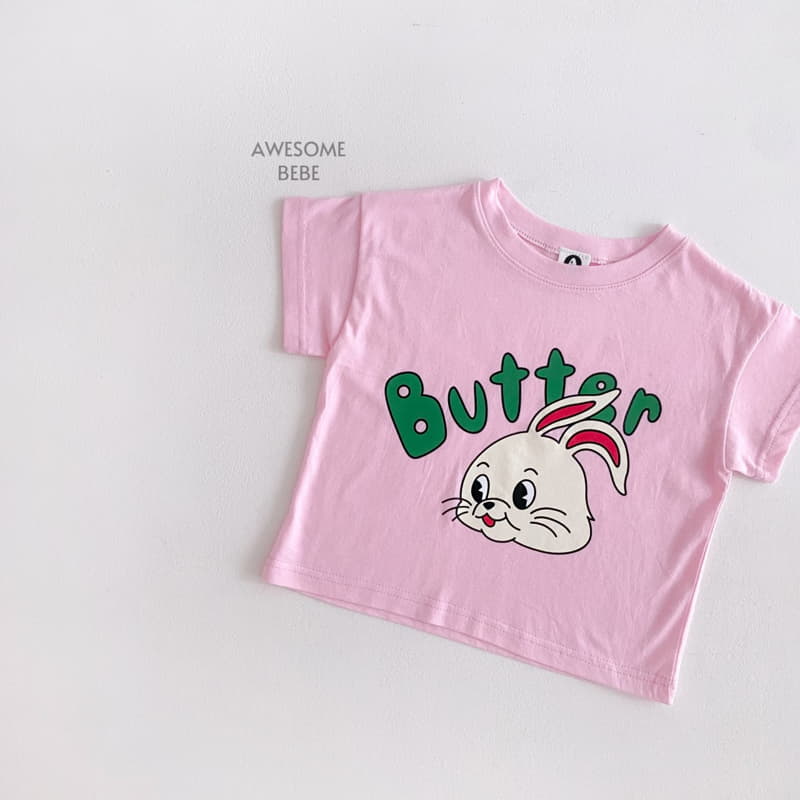 Awesome Bebe - Korean Children Fashion - #kidzfashiontrend - Butter Rabbit Tee - 6