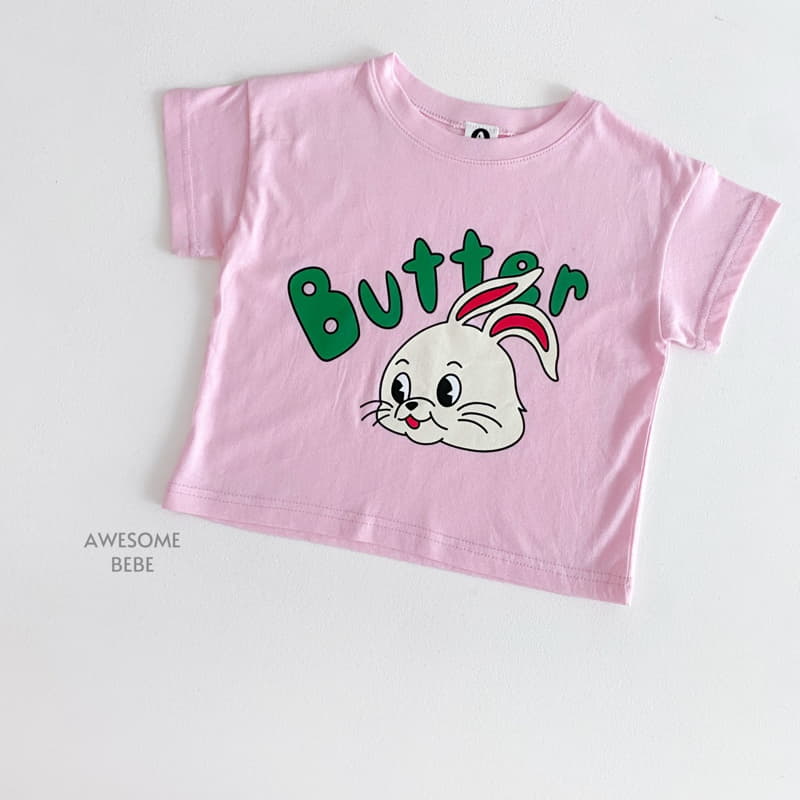 Awesome Bebe - Korean Children Fashion - #magicofchildhood - Butter Rabbit Tee - 9