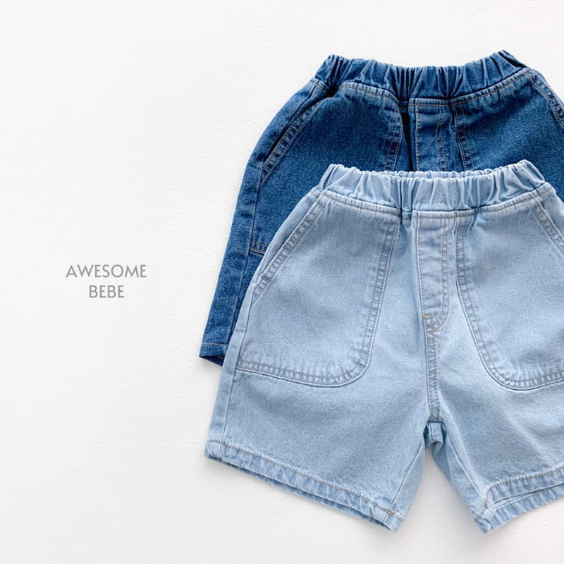 Awesome Bebe - Korean Children Fashion - #toddlerclothing - Pocket Pants - 3