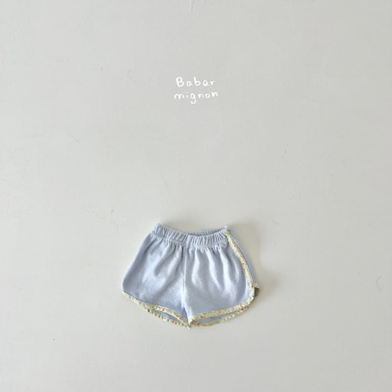 Babar Mignon - Korean Children Fashion - #childofig - Terry Piping Shorts - 5