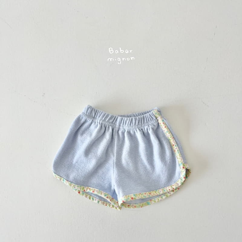 Babar Mignon - Korean Children Fashion - #childofig - Terry Piping Shorts - 6