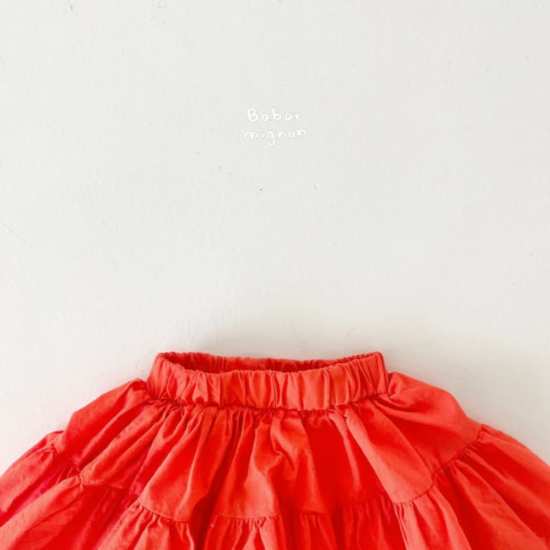 Babar Mignon - Korean Children Fashion - #childrensboutique - Summer Cancan Skirt - 7