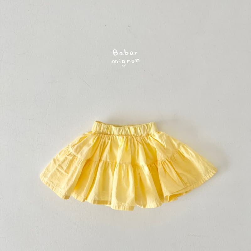 Babar Mignon - Korean Children Fashion - #fashionkids - Summer Cancan Skirt - 10