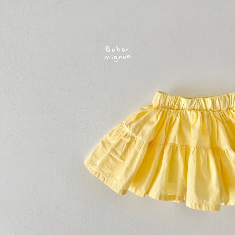 Babar Mignon - Korean Children Fashion - #kidsshorts - Summer Cancan Skirt - 11
