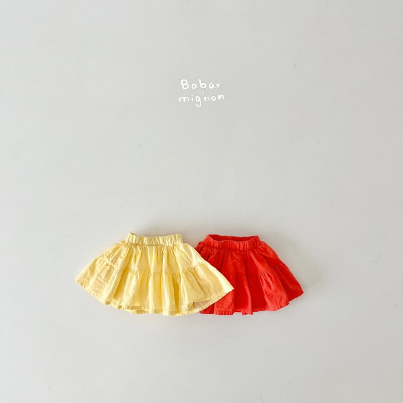 Babar Mignon - Korean Children Fashion - #kidsstore - Summer Cancan Skirt - 12
