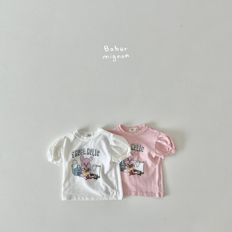 Babar Mignon - Korean Children Fashion - #kidsstore - Shopper Puff Tee - 11