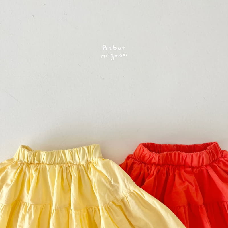 Babar Mignon - Korean Children Fashion - #prettylittlegirls - Summer Cancan Skirt - 2