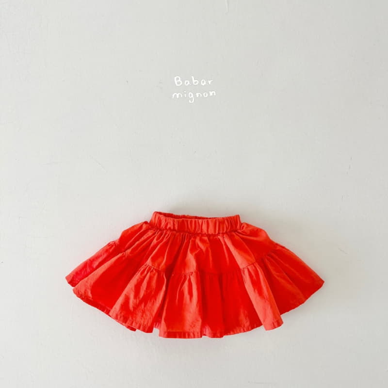 Babar Mignon - Korean Children Fashion - #stylishchildhood - Summer Cancan Skirt - 5