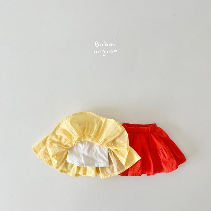 Babar Mignon - Korean Children Fashion - #todddlerfashion - Summer Cancan Skirt - 3