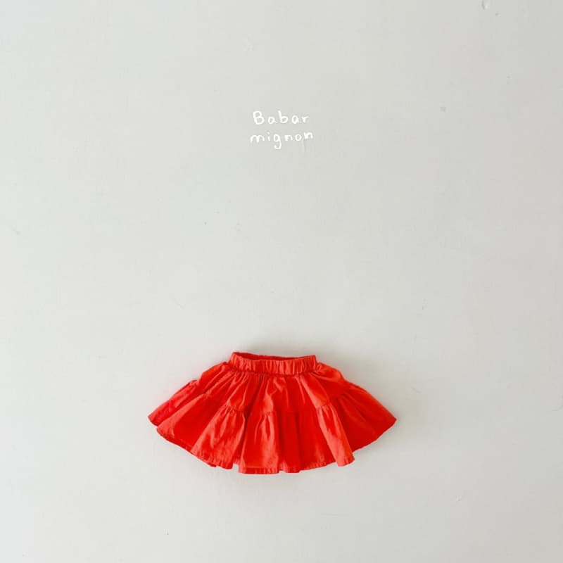 Babar Mignon - Korean Children Fashion - #todddlerfashion - Summer Cancan Skirt - 4