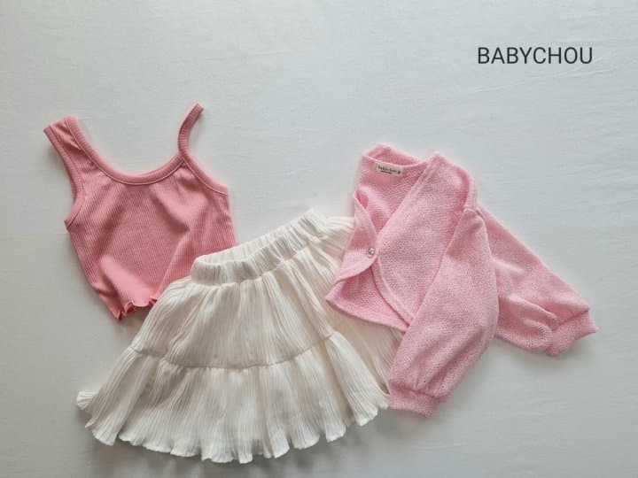 Babychou - Korean Children Fashion - #discoveringself - Slim Unbal Sleeveless - 9