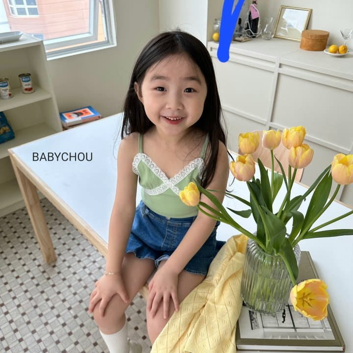 Babychou - Korean Children Fashion - #kidsstore - Mar Sleeveless - 11