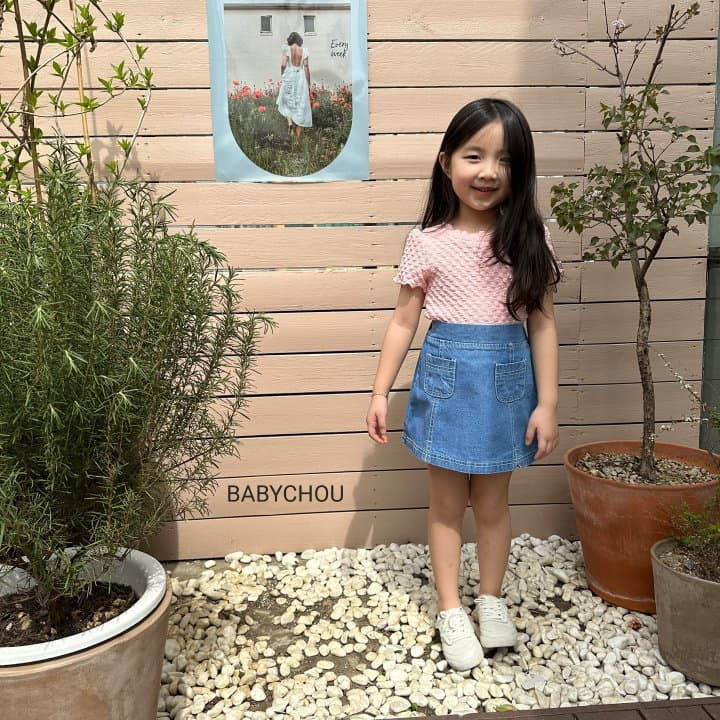 Babychou - Korean Children Fashion - #kidzfashiontrend - Harnie Crop Tee - 11