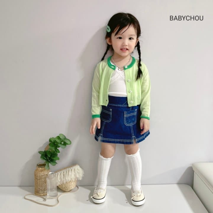 Babychou - Korean Children Fashion - #toddlerclothing - Mar Sleeveless - 4