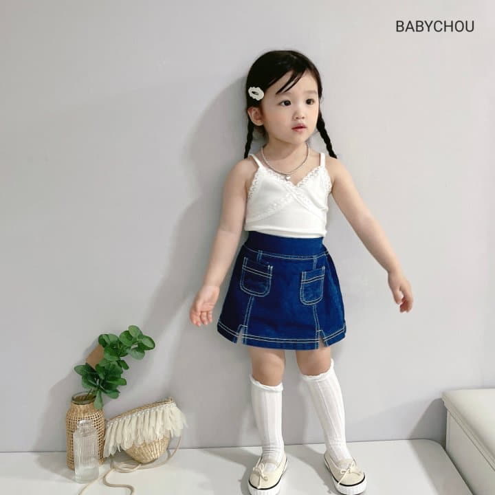 Babychou - Korean Children Fashion - #todddlerfashion - Mar Sleeveless - 2
