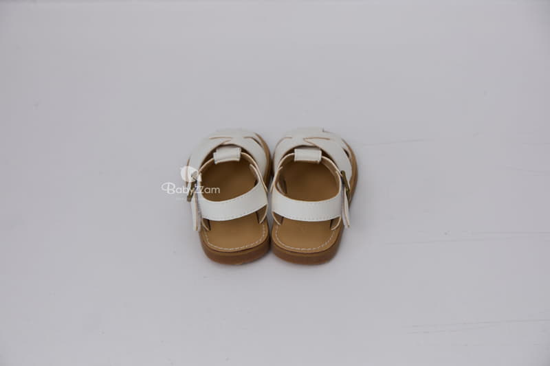 Babyzzam - Korean Children Fashion - #minifashionista - A117 Letter Sandals - 10