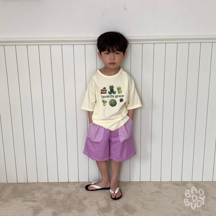 Badburdy - Korean Children Fashion - #kidsshorts - Joa Tee - 8