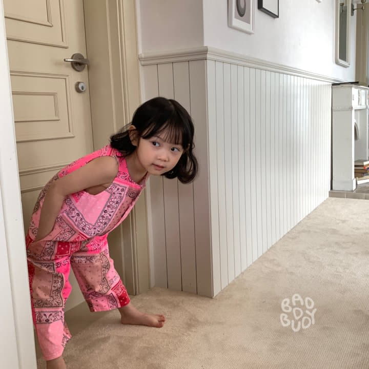 Badburdy - Korean Children Fashion - #kidsstore - Paisely Jumpsuit - 10