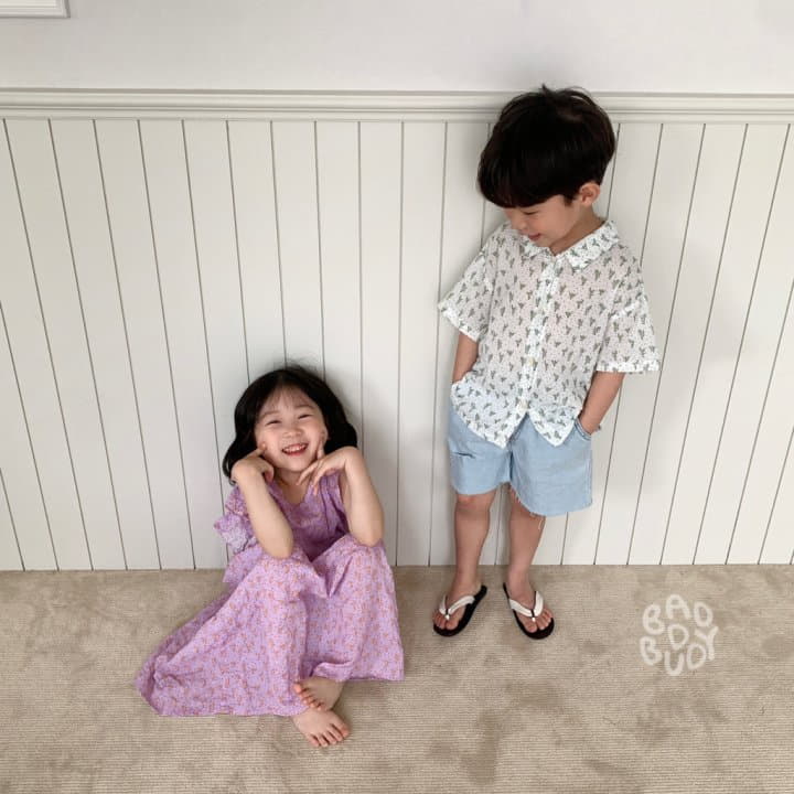 Badburdy - Korean Children Fashion - #kidsstore - Cactus One-piece - 8