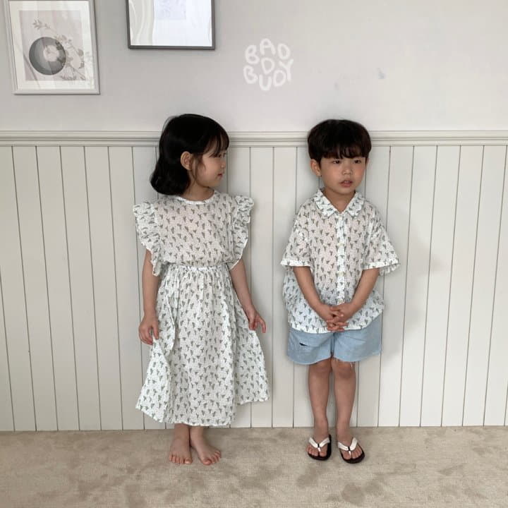 Badburdy - Korean Children Fashion - #kidzfashiontrend - Cactus One-piece - 9