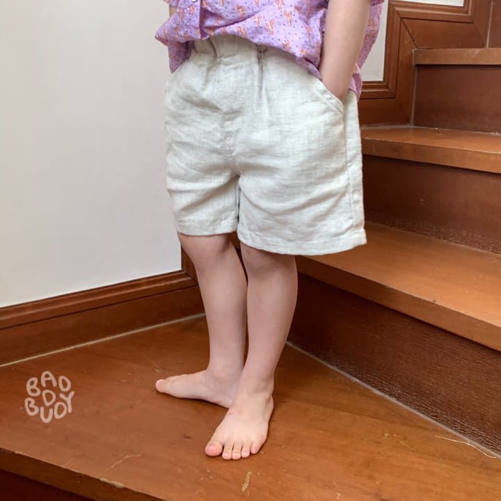 Badburdy - Korean Children Fashion - #littlefashionista - Cool Linen Pants - 8