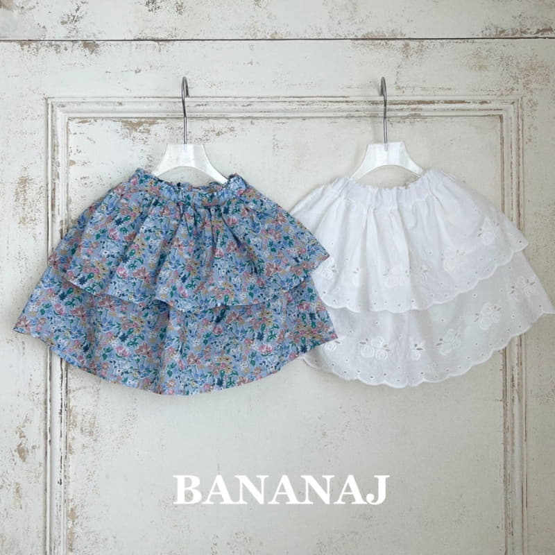 Banana J - Korean Children Fashion - #childrensboutique - Rose Lace Skirt